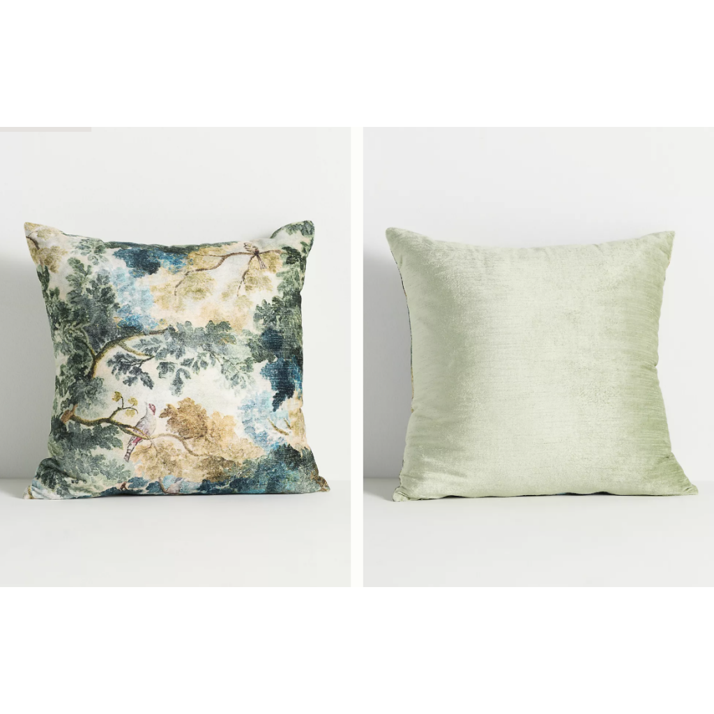 Velvet Printed Pillow